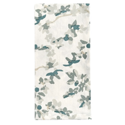 White + Blue Floral Dish Towel